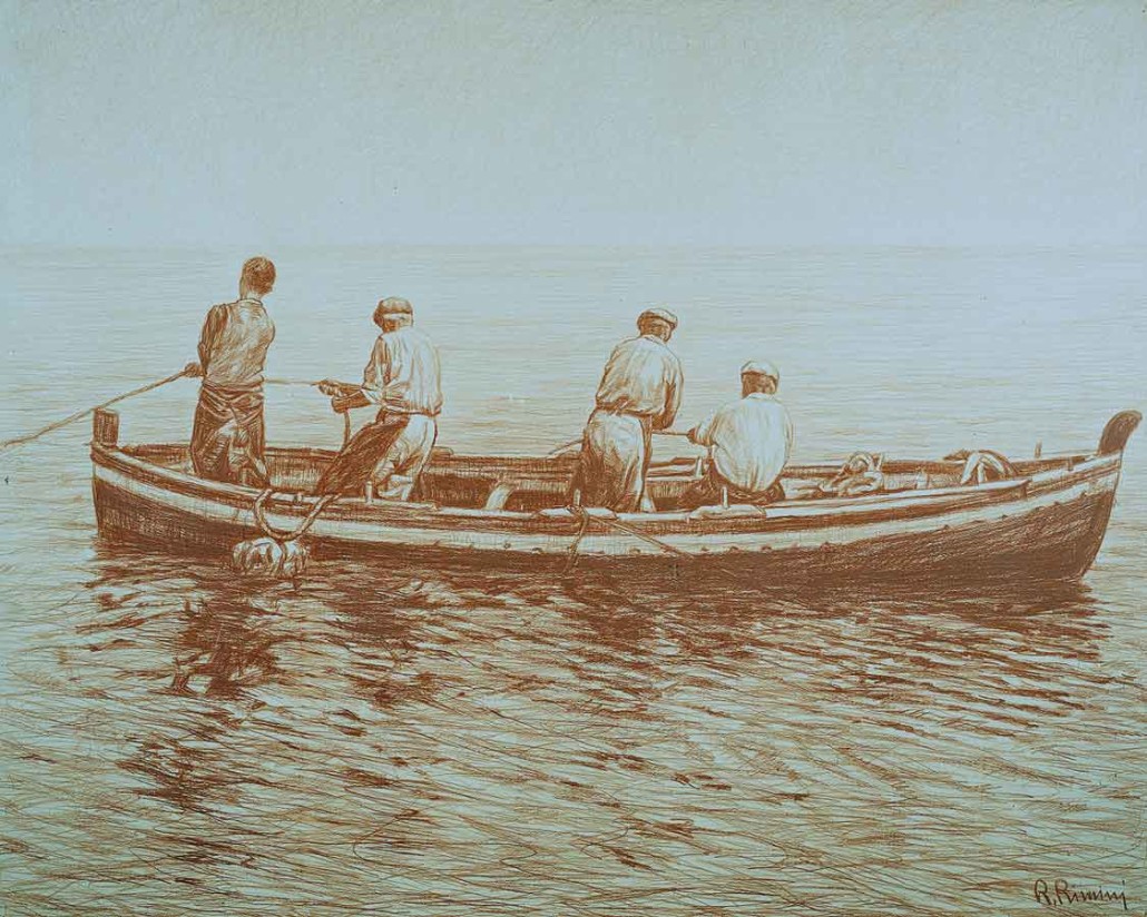 301 Barca con pescatori