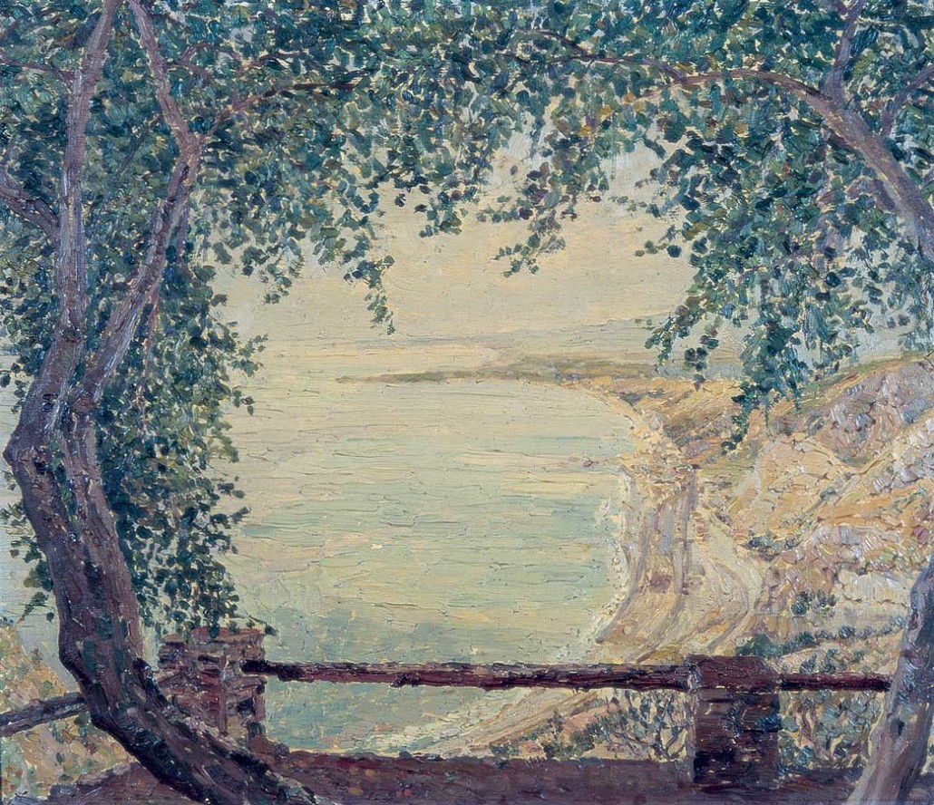 50 Il golfo di Taormina, dalla Villa