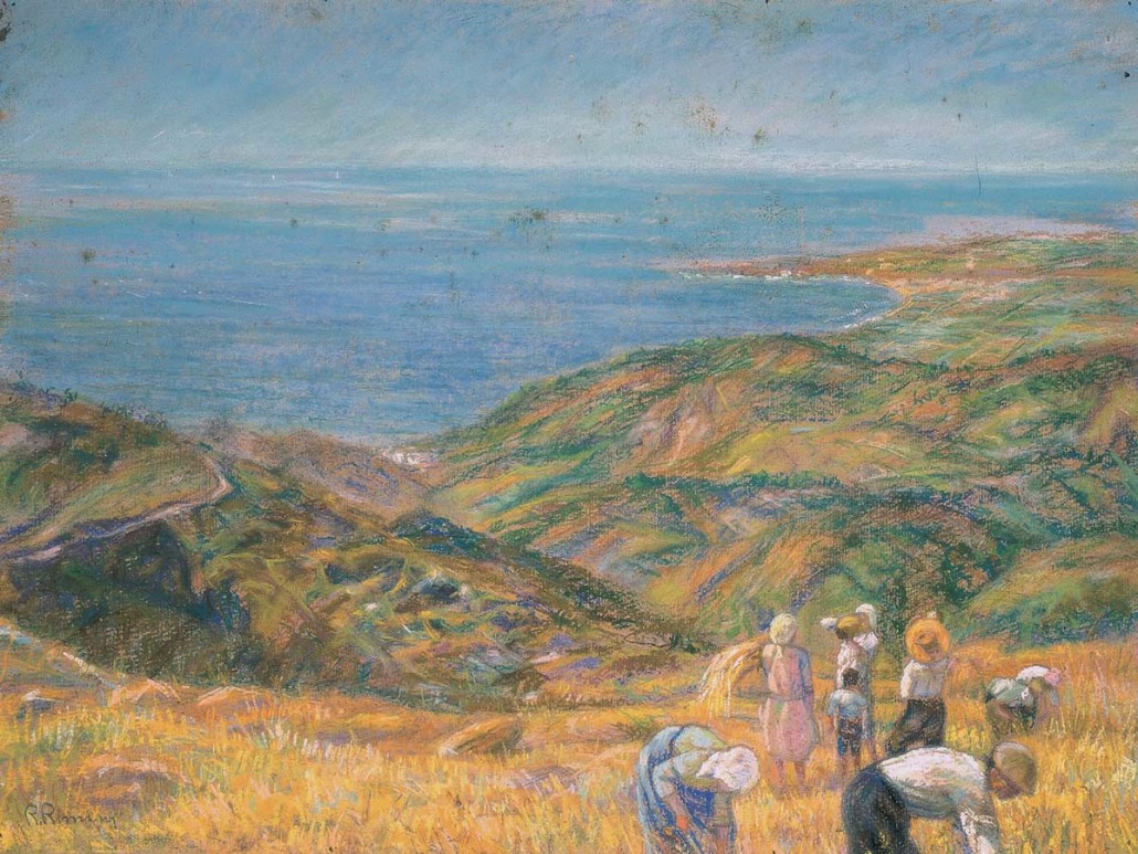 72 Mietitura sulla costa Saracena